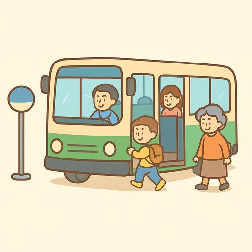 Transport card illustration